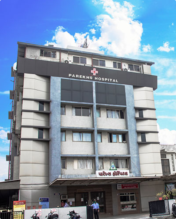 Parekhs Hospital Building- knee pain solutions